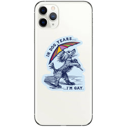 Vinyl Sticker - In Dog Years
