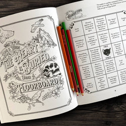 Bloodthirsty and Bewitched Adult Activity Book