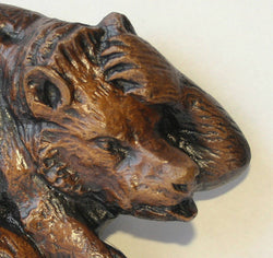 Reproduction Medieval Carving - Bear with a Sore Head
