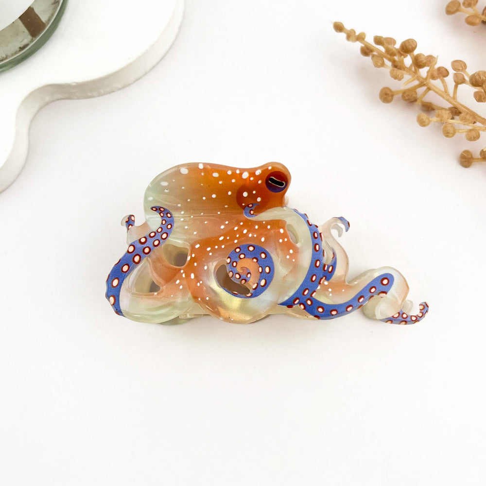 Hair Clip - Octopus