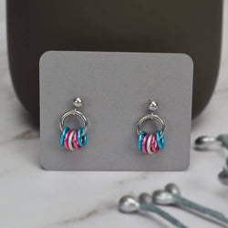 Pridemaille Tiny Hoop Earring - Transgender