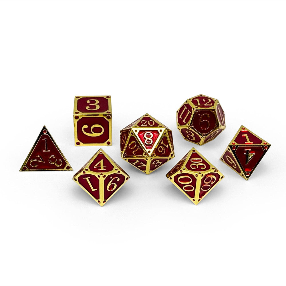 RPG Dice Set - Veil of the Forgotten Magic (Storybook)