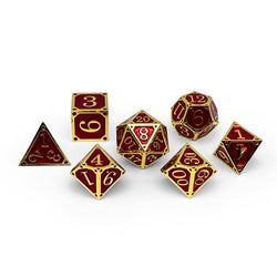 RPG Dice Set - Veil of the Forgotten Magic (Storybook)