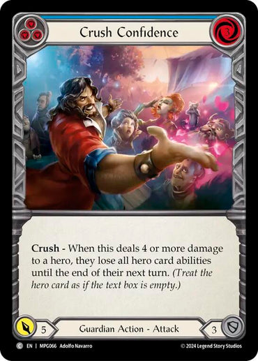 Crush Confidence (Blue) [MPG066] (Mastery Pack Guardian)