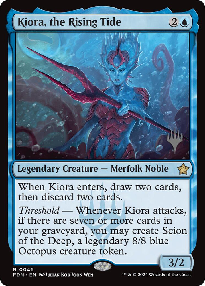 Kiora, the Rising Tide (Promo Pack) [Edge of Eternities Promo Pack]
