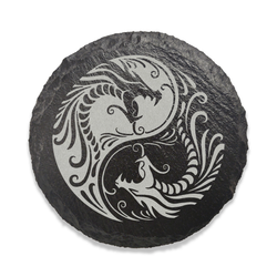 Slate Mythical Beast Coaster - Pegasus