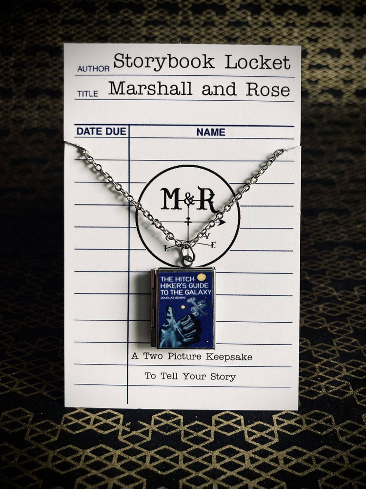 Book Locket - The Hitchhiker's Guide