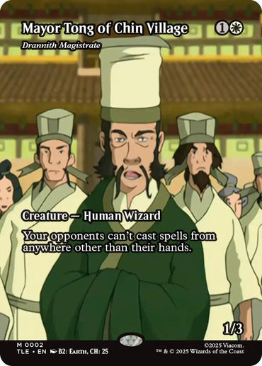 Mayor Tong of Chin Village - Drannith Magistrate (Borderless) [Avatar: The Last Airbender: Eternal-Legal]