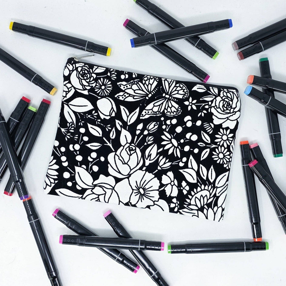 Color Your Own - Pencil Case (Retro Tech)
