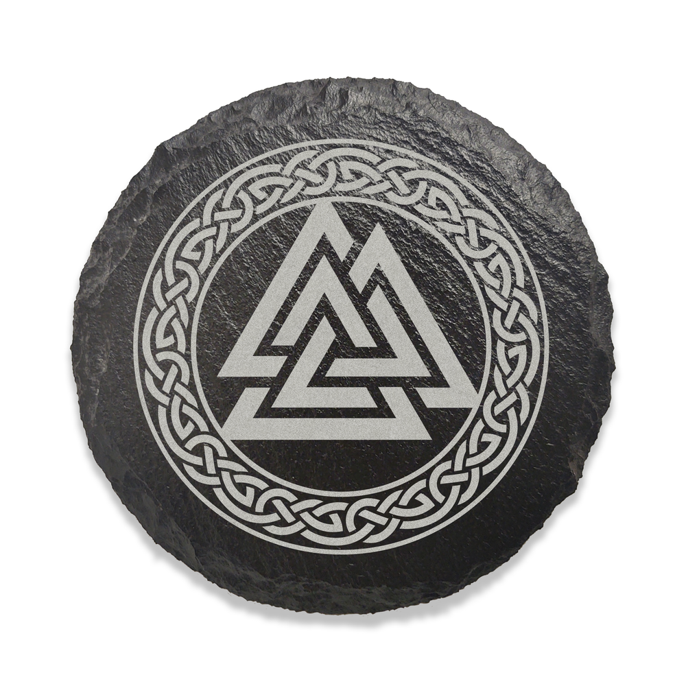Slate Norse Mythology Coaster - Fenrir