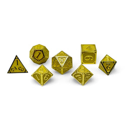 RPG Dice Set - Crystals of Light (Storybook)