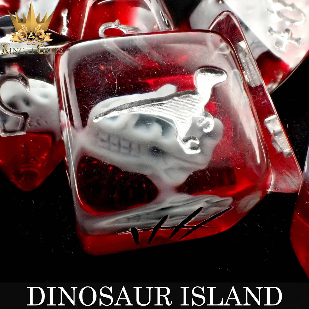 King of Crits Dice Set - Dinosaur Island (11-Piece)