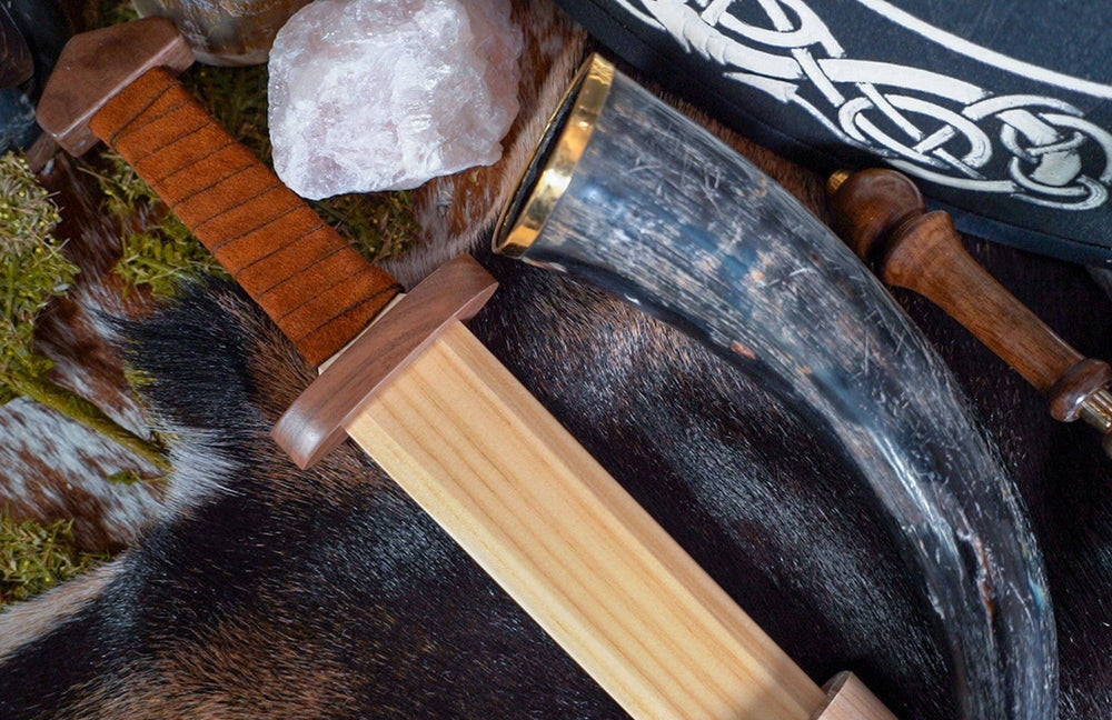 Wooden Viking Sword