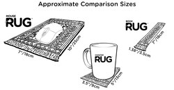 CoasterRug - Emperor's Garden (4-Piece)