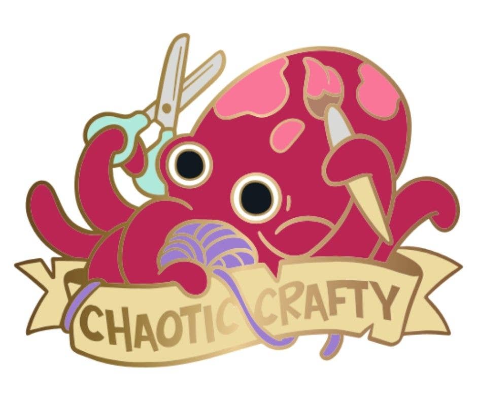 Enamel Pin - Chaotic Crafty