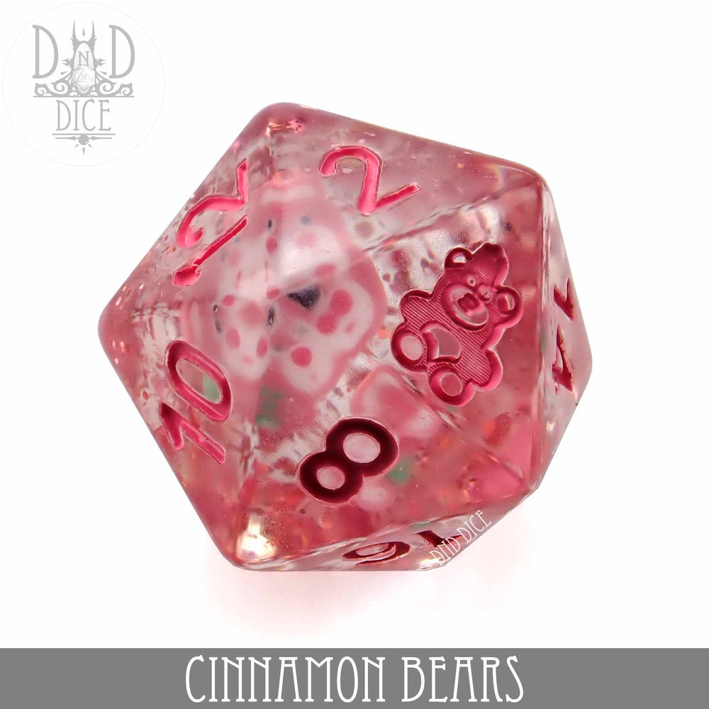 RPG Dice Set - Cinnamon Bears