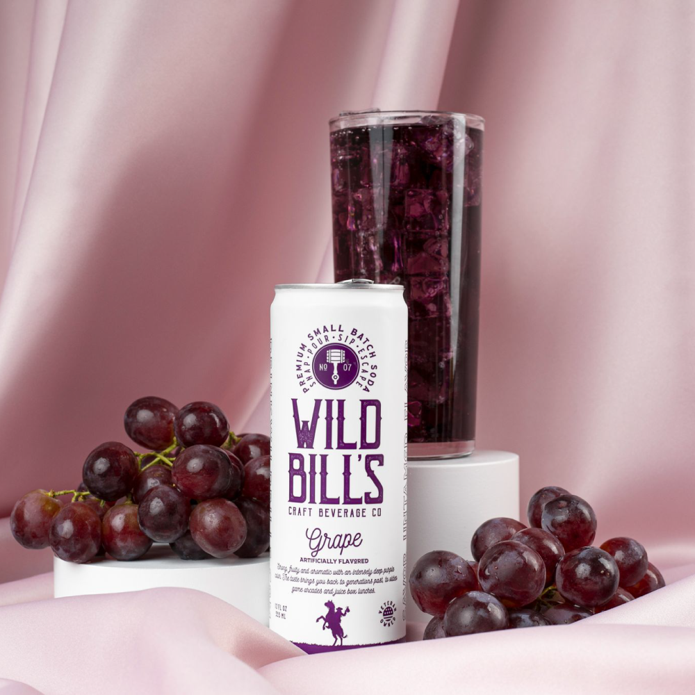 Cane Sugar Craft Soda - Grape
