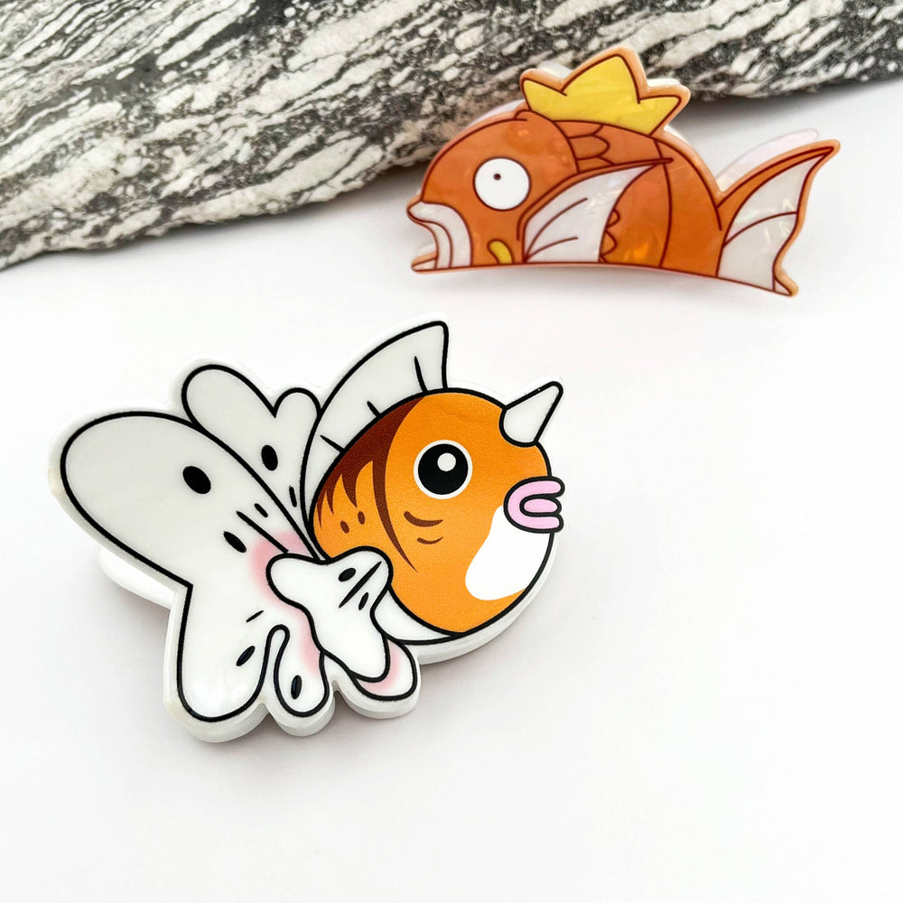 Hair Clip - Crown Fish