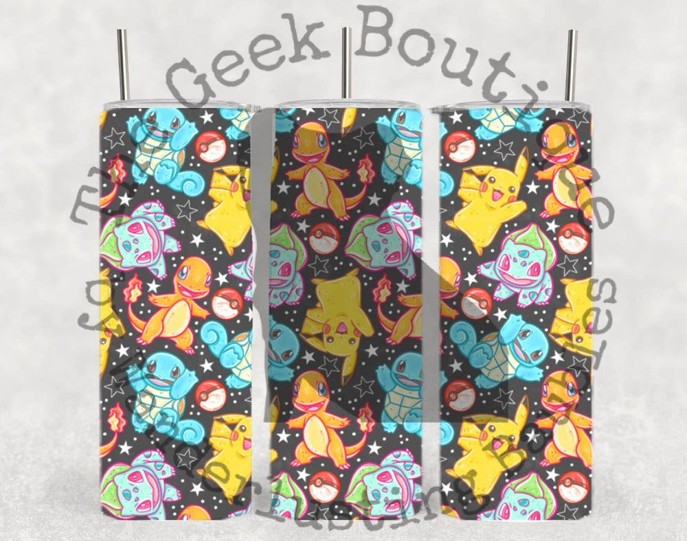 Insulated Tumbler - Poke Starters in Space