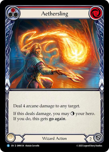 Aethersling (Red) [OMN134] (Omens of the Third Age)