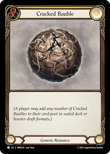 Cracked Bauble (Yellow) [OMN226] (Omens of the Third Age)