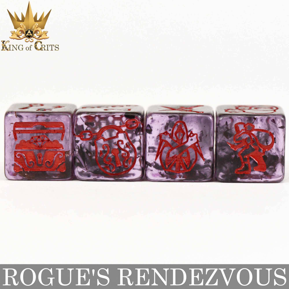 King of Crits Dice Set - Rogue's Rendezvous (11-Piece)
