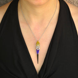Pridemaille Spike Pendant - Nonbinary