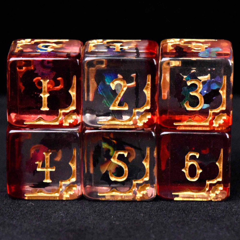 King of Crits Dice Set - Blood Bats & Beyond (11-Piece)