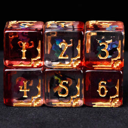 King of Crits Dice Set - Blood Bats & Beyond (11-Piece)