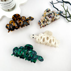 Hair Clip - Green Snake