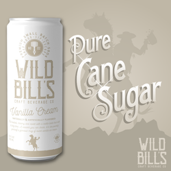 Cane Sugar Craft Soda - Vanilla Cream