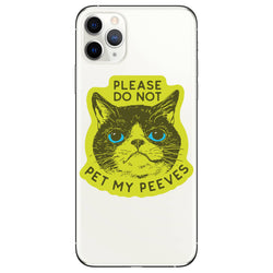 Vinyl Sticker - Don't Pet My Peeves