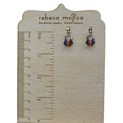 Pridemaille Tiny Hoop Earring - Polyamorous