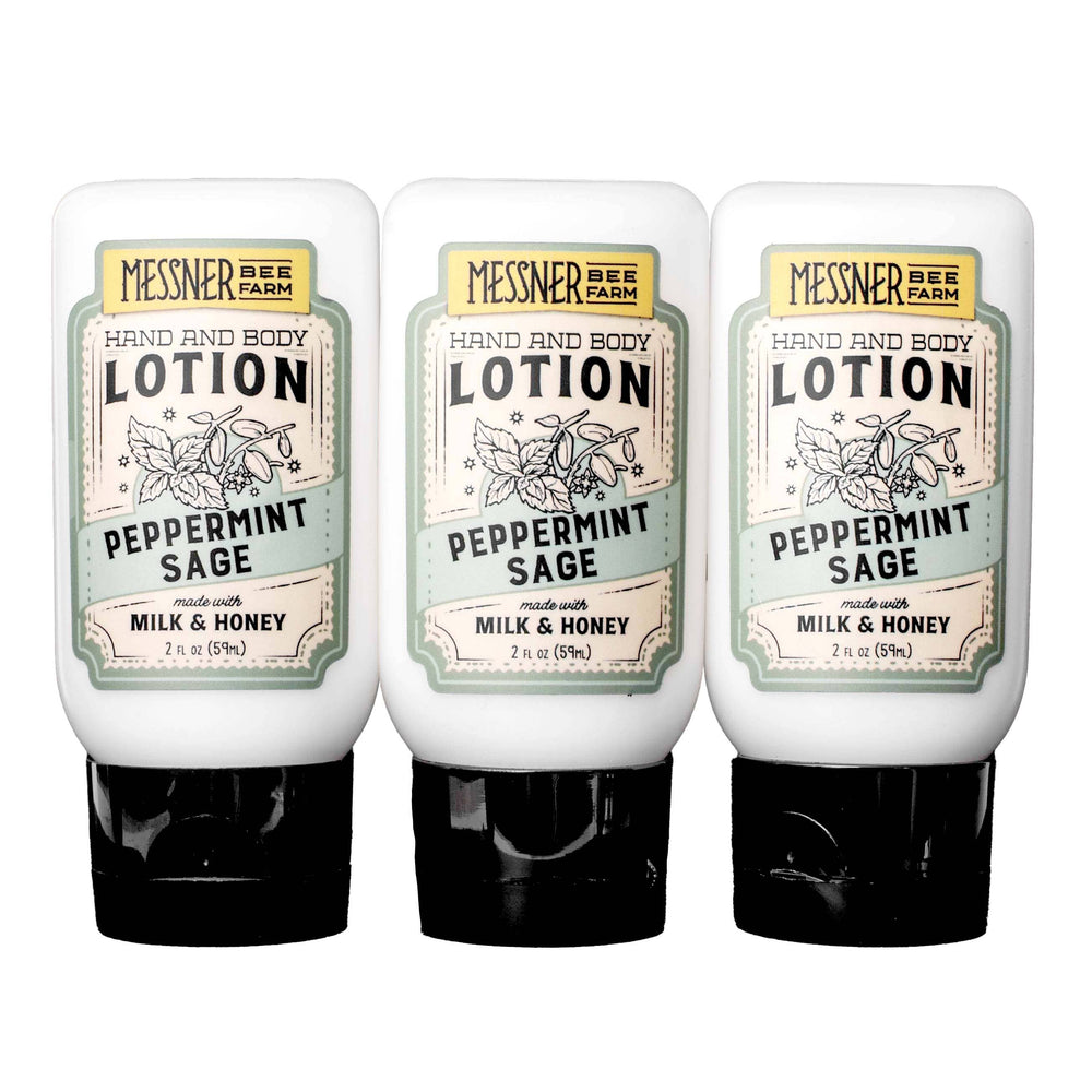 Honey Lotion - Peppermint Sage