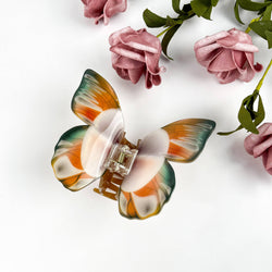 Hair Clip - Purple & Blue Butterfly