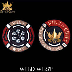 King of Crits Dice Set - Wild West (11-Piece)