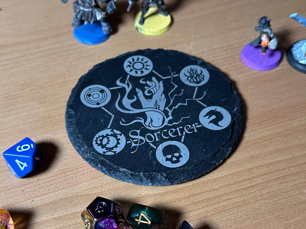 Slate D&D Class Coaster - Paladin