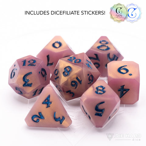 RPG Dice Set - Acalore Cynfully Lux (7-Piece)