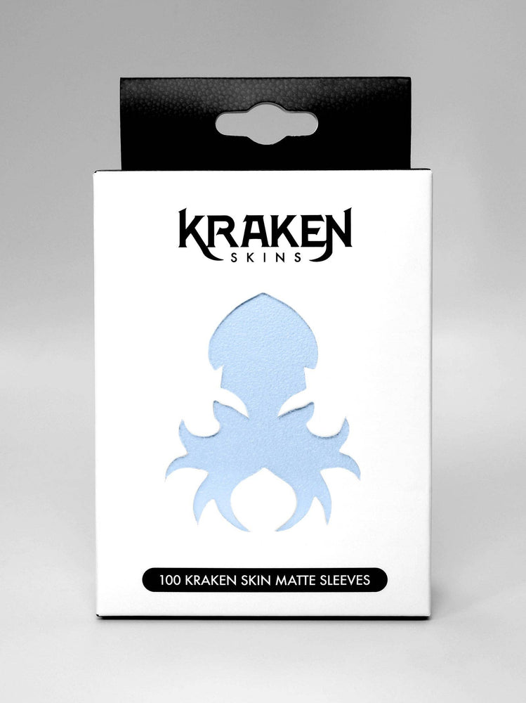 Kraken Skin Sleeves - Powder Blue Matte