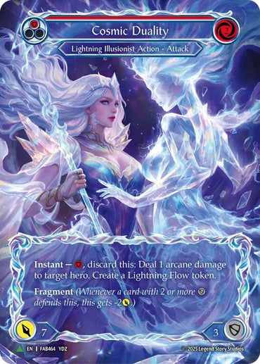 Cosmic Duality (Marvel Cold Foil) [FAB464] (Promo)  Cold Foil