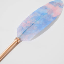 Quill Ballpoint Pen & Stand Set - Lavender Gold