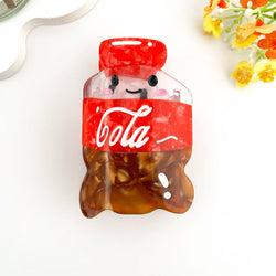 Hair Clip - Happy Cola