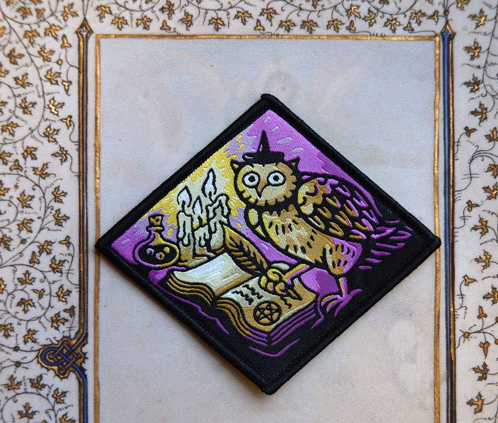 Owlchemist - Embroidered Patch