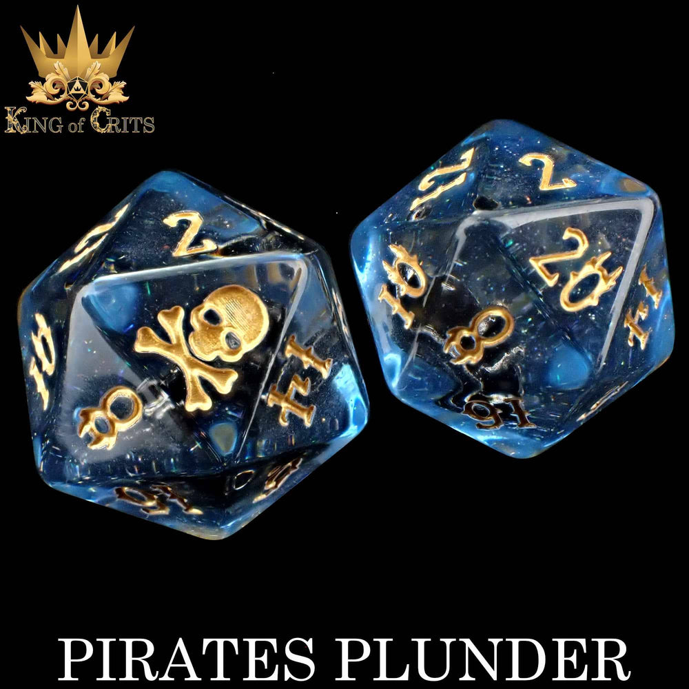King of Crits Dice Set - Pirates Plunder (11-Piece)