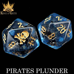 King of Crits Dice Set - Pirates Plunder (11-Piece)