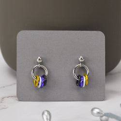 Pridemaille Tiny Hoop Earring - Nonbinary