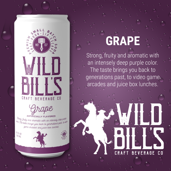 Cane Sugar Craft Soda - Grape