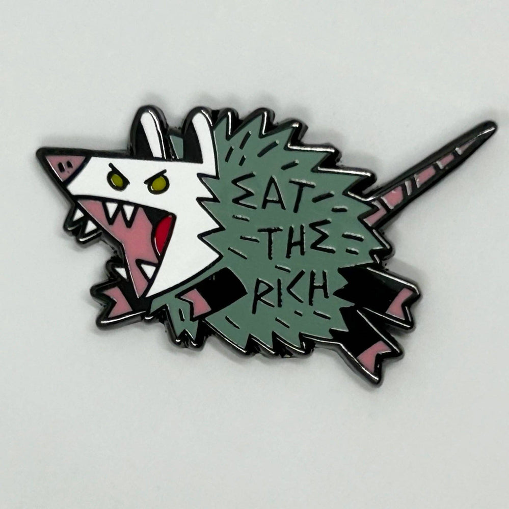 Enamel Pin - Eat The Rich