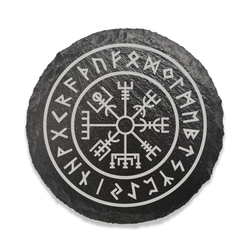 Slate Norse Mythology Coaster - Fenrir
