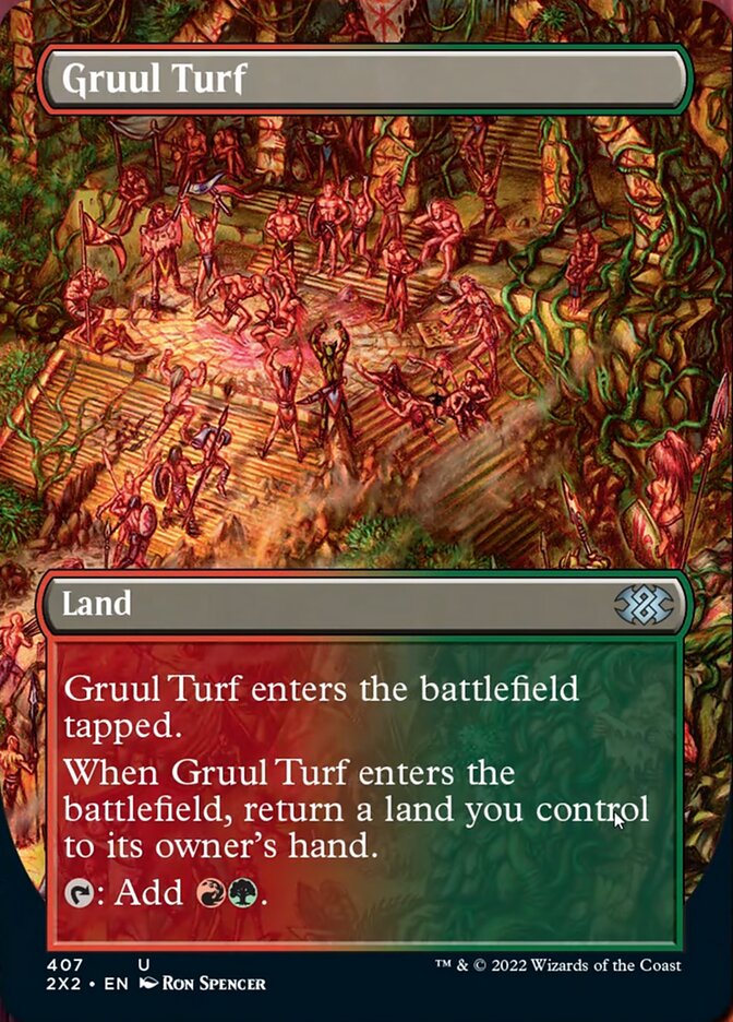gruul cards mtg Elite Gruul Landfall Deck - Red Green - Very Powerful - 60 Card